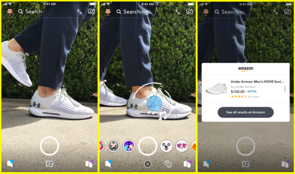 Snapchat Visual Search