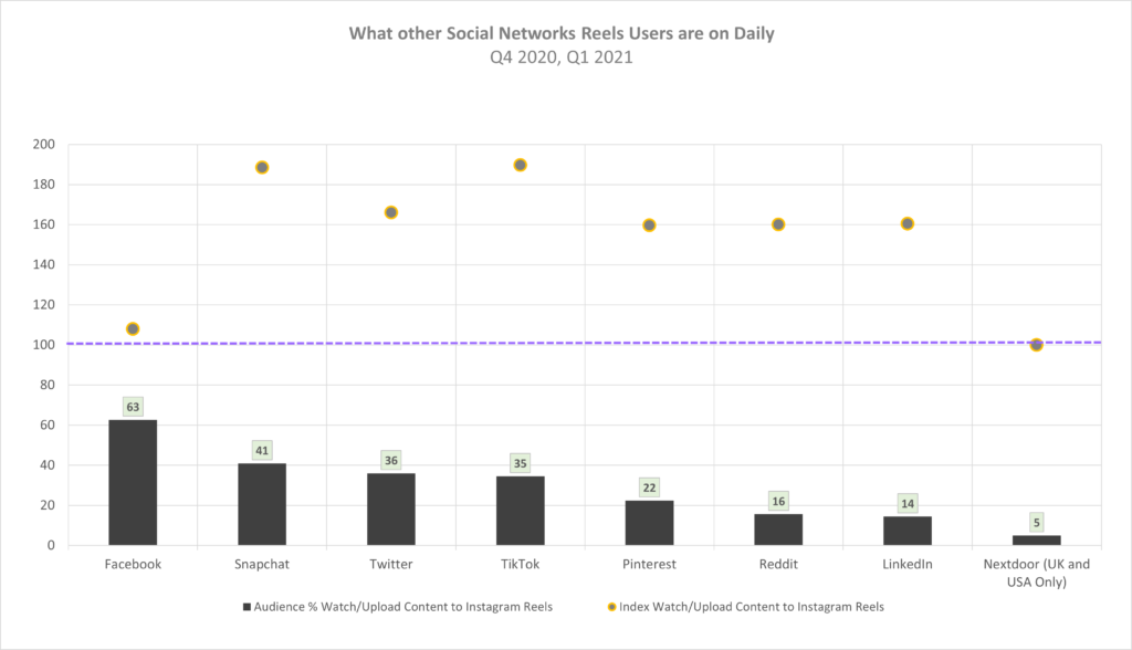 What Other Social Networks Reels Users are on Daily?