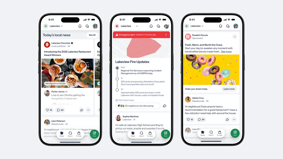New Nextdoor Examples