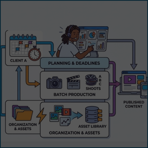 content producer workflow