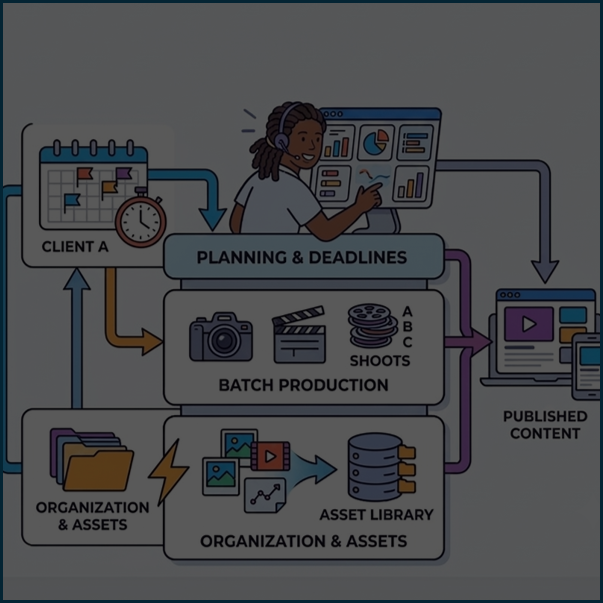 content producer workflow